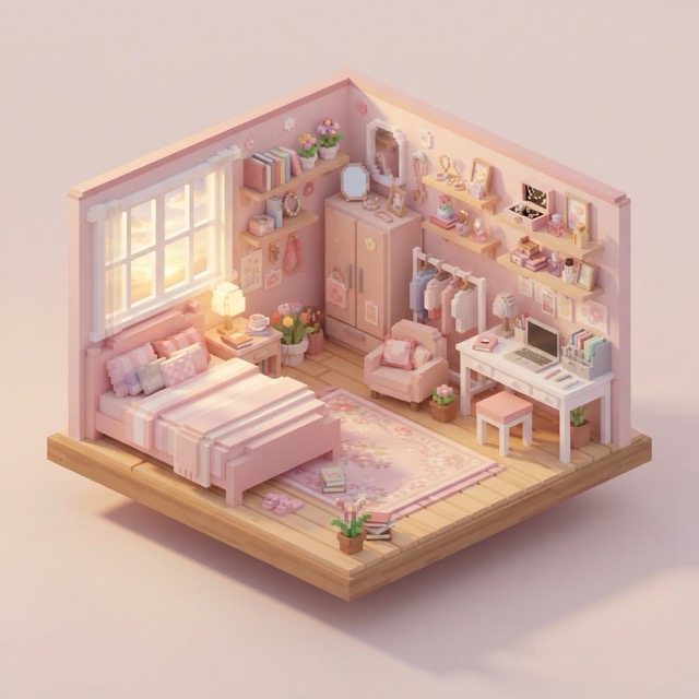 朝の部屋