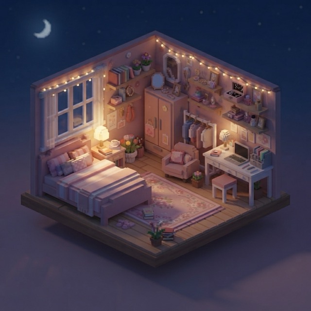 夜の部屋